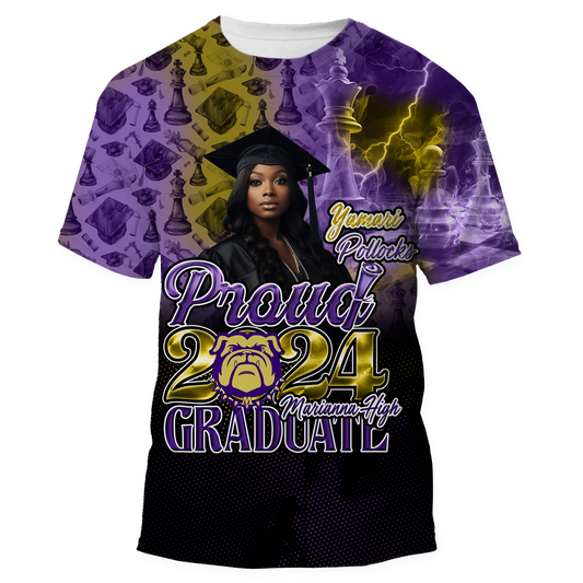 Graduation 2024 Proud Family Personalized Shirt 262